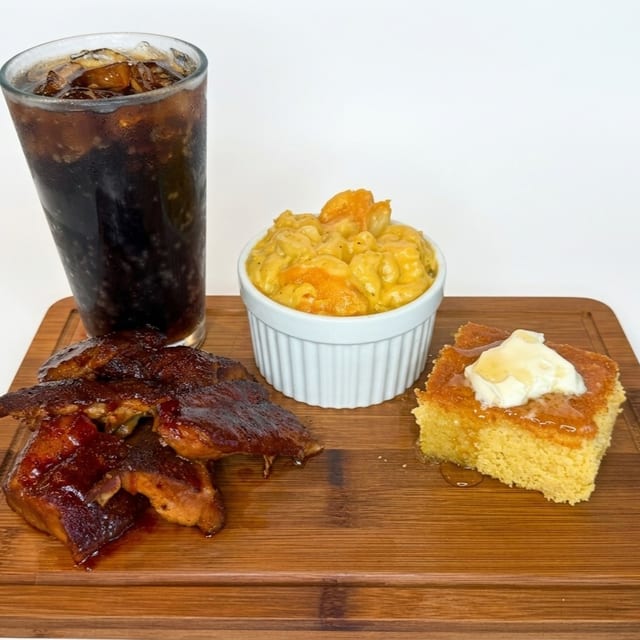 Rib Tips Plate.