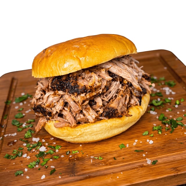 Pulled Pork Sandwich.