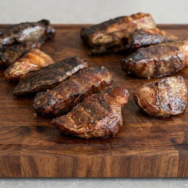 Picanha or Sirloin cap steaks (weekends only)..